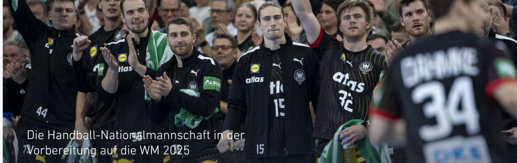 Handball WM 2025 deutsche Handballmannschaft 
