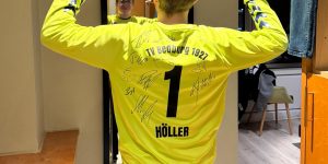Domenik Höller ehemaliger TV Bedburg Torwart mittlerweile beim TSV Dormagen