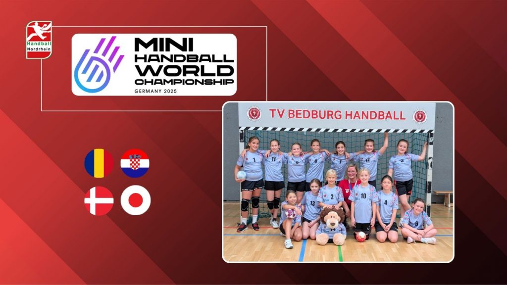 Mini Handball World Championship Germany 2025 TV Bedburg 